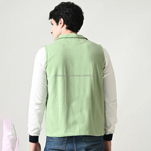 Nardon Apparel Classic Series Automne Hiver Veste polaire pour homme Col montant 265g Veste polaire à poignets élastiques pour homme - Product Image 2