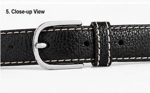 Cinturón de Cuero Estilo Italiano – Colección Boutique y Minorista de Divine International - Product Image 2