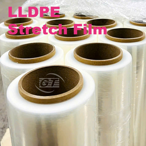 LLDPE Transparent Stretch Film 200m 50cm Moisture Proof Easy-to-Use Protective Soft Packaging <b>Pallets</b> for Many Products Casting - Product Image 3