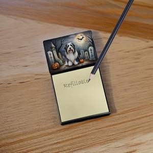 มีเคราคอลลี่ที่น่ากลัวผู้ถือบันทึกย่อช่วยเตือนแบบเติมได้อุปกรณ์สำหรับโต๊ะเปล่าสำหรับวันฮาโลวีน - Product Image 2