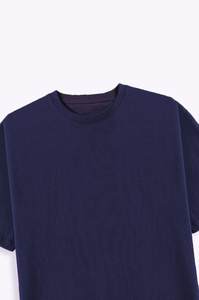 T-shirts pour hommes, décontractés, à porter au quotidien, unis, légers, respirants, mode streetwear, 100% coton. - Product Image 5
