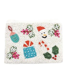 Unique Handmade Beaded Coin <b>Pouch</b> Small Zipper Wallet Ethnic <b>Mini</b> Purse for Women At Best Price - Product Image 4