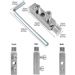 Set di estrattori per viti con codolo esagonale per viti metriche - Kit per la rimozione di viti danneggiate - Product Image 2