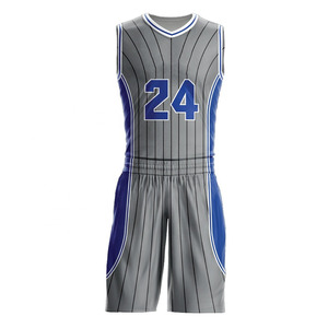 Sports Basketball Uniform Sleeveless Jersey And Shorts Breathable Mesh Fabric Quick Dry <b>Athletic</b> Wear Designed For Practice - Product Image 1