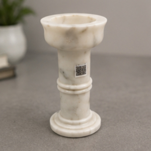 Marble Round Incense <b>Burner</b> Tabletop Indoor Decor Traditional Design Durable Living Room All Seasons - Product Image 2
