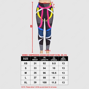 Blaze Fight Wear, mallas de Yoga con cintura elástica transpirables de cintura alta personalizadas, mallas cruzadas antiestáticas de secado rápido - Product Image 6