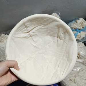 Cesta de fermentación redonda de mimbre artesanal para pan de masa madre, herramienta de panadería de mimbre natural para panaderos caseros y uso en la cocina - Product Image 5