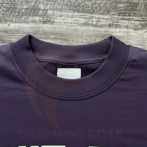 Camiseta Retro Lavada de 250g, de Manga Corta, Holgada, de Algodón, Unisex, para Hombre - Product Image 3