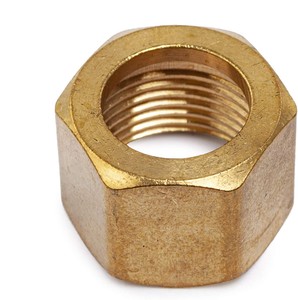 Raccord de compression en laiton 1/4 pouce, raccord de tube en laiton 1/4 pouce, raccord de plomberie - Product Image 1