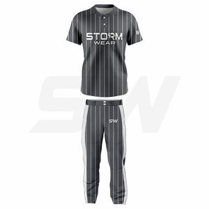 Conjunto de Uniforme de Béisbol de Alto Rendimiento, Opciones de Diseño Ilimitadas, Uniforme de Softbol, Suministro Directo de Fábrica, Uniforme de Béisbol Personalizado - Product Image 1