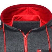 Chándal Deportivo con Capucha para Hombre, Personalizado, de Invierno, Sólido, Transpirable, Ligero, Informal, 100% Algodón, Talla Adulto - Product Image 3