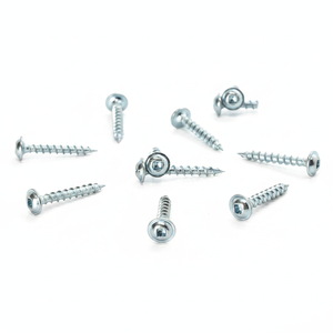 Pan Head Metric/Inch Wood <b>Screw</b> Self-Tapping Phillips/Pozi Drive Zinc/Nickel Plated Carbon Steel/Stainless Steel Coarse Thread - Product Image 1