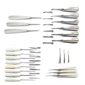 Elevadores de Raíces Manuales para Cirugía Oral, Extracción Dental con Mango de Plástico, Equipos Dentales con Certificación CE de Grip Surgical - Product Image 1