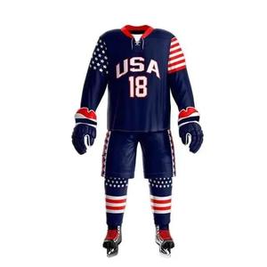 Uniforme de Hockey Personalizado para Equipos, Jersey de Hockey sobre Hielo Profesional al por Mayor, Diseño Único, Productos de Alta Calidad 2026 - Product Image 6