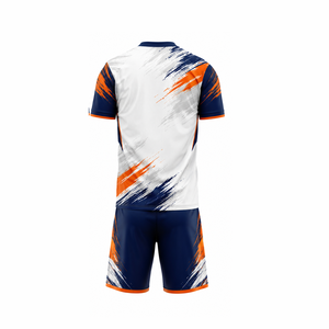 Ensemble Maillot et Short de Football d'Élite Personnalisable – Tenue d'Équipe de Performance pour l'Entraînement, les Matchs et les Événements - Product Image 2