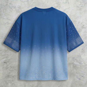 เสื้อยืด Glory Custom Rhinestone วินเทจ ล้างสี ทรงโอเวอร์ไซส์ คอกลม แขนสั้น ผ้าฝ้าย 100% สำหรับทุกเพศ - Product Image 2