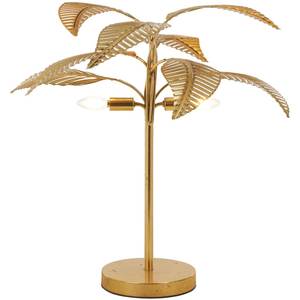 Tropical Palm Tree Table Lamp Brass Coastal Decor Large Size - Product Image 6