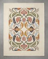 Tapis classique à motifs floraux, rectangulaire, à poils plats, en laine tuftée à la main, design pour salon, usage domestique