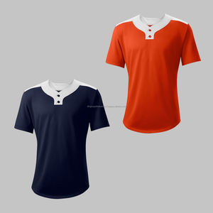 เสื้อเบสบอลพิมพ์ลายตามสั่งและกางเกงขาสั้นบาสเก็ตบอลชุด100% โพลีเอสเตอร์พร้อมเทคนิคการพิมพ์และเย็บปักถักร้อยหน้าจอ - Product Image 1