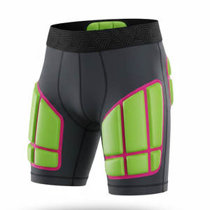 Pantalones Cortos de Portero para Fútbol Profesional, Tejido Transpirable de Secado Rápido con Cintura Cómoda para Entrenamiento y Partidos - Product Image 1