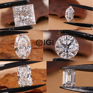 Certificat IGI Diamant de laboratoire HPHT CVD de 0,5 ct, 1 ct, 1,5 ct, 2 ct, 3 ct, 4 ct, 5 ct, 6 ct, vente en gros - Product Image 2