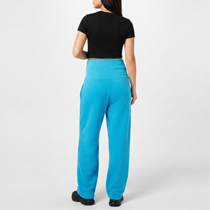Pantalon de survêtement de maternité pour femmes enceintes, taille haute, 100% coton molletonné, pantalon de maternité en molleton épais pour femmes - Product Image 3
