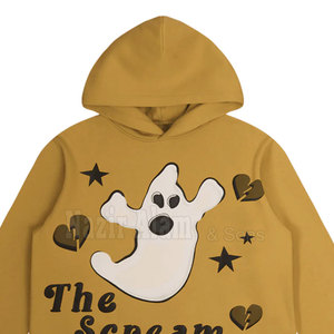 Sudaderas con Estampado Puff para Hombre, Ropa Urbana, Sudadera con Capucha Gráfica, Informal, Transpirable, Cómoda, para Uso Diario - Product Image 6