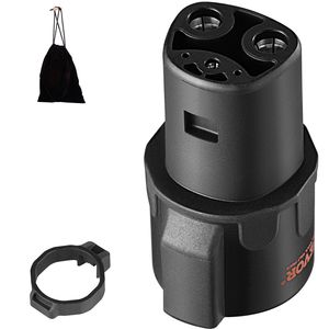 Adaptador de Carga para Tesla J1772 de 80 Amperios y 240V CA, Conector SAE J1772 para Vehículos Eléctricos con Bolsa de Almacenamiento y Bloqueo Anticaída IP - Product Image 1