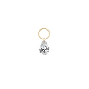 Pendientes de Aro de Oro de 14K de Lujo con Diamantes Cultivados en Laboratorio, Joyería Elegante y Minimalista, Regalo para Mujer - Product Image 1