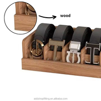 Présentoir Organisateur en Bois Écologique à 7 Compartiments, Lavable et Facile à Assembler, pour Magasin et Rangement