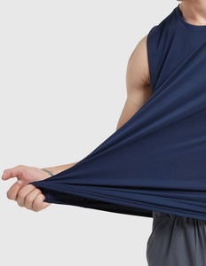 Hot <b>Sale</b> Professional Fitness Tank Top Sleeveless Athletic Vest Breathable Quick Dry Workout Sportswear Manufacturer - Product Image 4