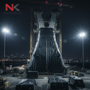 Lona de Protección de Alta Resistencia para Contratistas, Lámina Impermeable con Protección UV para Constructores, Contratistas y Proyectos de Construcción - Product Image 4