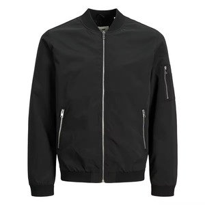 Veste bomber unisexe tendance à prix de gros, haute qualité, col montant personnalisé, motif sur le devant, logo, imperméable, écologique - Product Image 5