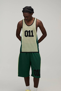 New Men's Custom Logo Crew Neck Basketball Jersey Set <b>Mesh</b> Tank <b>Top</b> Printed Breathable Knitted Summer Sportswear fitness wear - Product Image 5