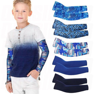 Manchons de compression pour bras de baseball pour enfants, 5 paires, protection solaire UV, rafraîchissants, légers et respirants pour garçons et filles - Product Image 1