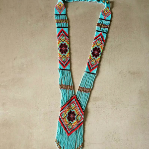 Beautyfull Vintage Style AMERICAN Handmade Ocean Blossom Necklace Boho American Style Jewelry <b>Set</b> FOR ANNIVERSARY,PARTY, GIFT - Product Image 2