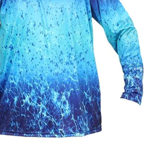 เสื้อกันแดดแบบยูนิเซ็กซ์ เสื้อโปโลสำหรับตกปลา แห้งเร็ว แขนสั้น กันน้ำ UPF 50 ผ้ายืดสแปนเด็กซ์/โพลีเอสเตอร์ เสื้อพูลโอเวอร์ประสิทธิภาพสูง - Product Image 3