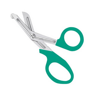 Tijeras de Trauma para Enfermeras, de 5.5 Pulgadas, Color Verde Azulado, Acero Inoxidable de Grado Alemán, Instrumento Médico de Emergencia para Vendajes - Product Image 3