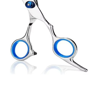 Ciseaux de coiffure de qualité supérieure, style japonais, ciseaux de barbier professionnels, ciseaux de coupe de cheveux, accents bleus, vente chaude - Product Image 5