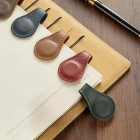 Marque-pages magnétiques en cuir personnalisables avec logo, faible MOQ, vente en gros, marque-pages promotionnels en vrac