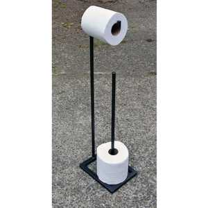 Soporte de Papel Higiénico de Hierro Forjado a Mano con Diseño Único de Serpiente, Soporte Decorativo Rústico para Papel Higiénico - Product Image 5