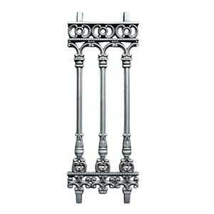 Iron Scroll Decorative Staircase Architectural Accent Metalwork Luxury Custom Wrought Design Traditional Elegant <b>Railing</b> - Product Image 5