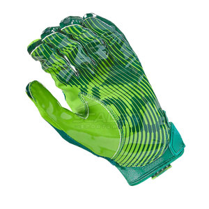 Gants de football américain en cuir de qualité professionnelle, offrant une adhérence avancée, un soutien confortable et une performance de préhension améliorée. - Product Image 6