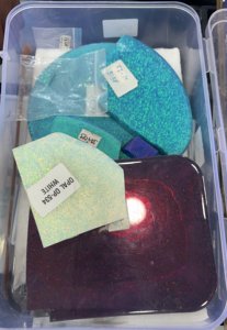 Ópalo Blanco en Bruto Sintético, Tipo Gilson, Material en Bruto Creado en Laboratorio, Grado de Facetado Sintético para Tallado de Gemas - Product Image 6