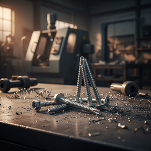 Self-Drilling Screws Washer Head Zinc/Hot-Dip Galvanized Carbon Steel Metric/Inch Standard Thread Class 8 - Product Image 1