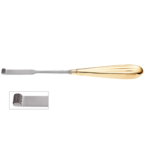 Raspador Nasal Webster Glabella Onyx 8-1/2 pouces (21,5 cm) à granulométrie grossière, instrument chirurgical pour la rhinoplastie et la sculpture osseuse nasale par Vaslcare - Product Image 1