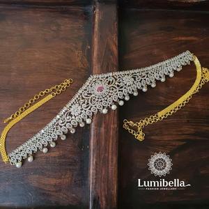 American Diamond Fashion Waist Belt for Body Jewelry - Product Image 1