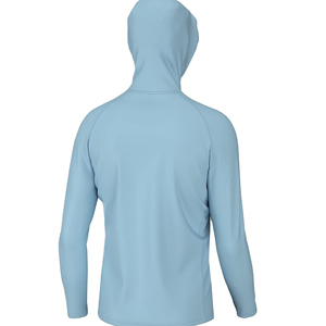 Sudadera con Capucha para Pesca con Protección Solar UPF 50+ para Hombre, Diseño Personalizado, Tejido de Poliéster 100% Ligero de Secado Rápido - Product Image 6