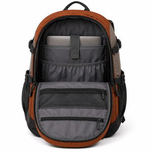 Hiking <b>Backpack</b> With Padded Straps <b>Large</b> Capacity Camping Travel Bag Custom Logo OEM ODM Wholesale Supplier - Product Image 5