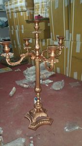 Candelabro Votivo de Metal Dorado Personalizado Más Vendido de Alsa International, Decoración Atractiva para el Hogar, Precio de Mayoreo - Product Image 6